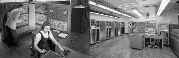 The first tool Thorp used was an IBM 704 computer The first tool Thorp used was an IBM 704 computer