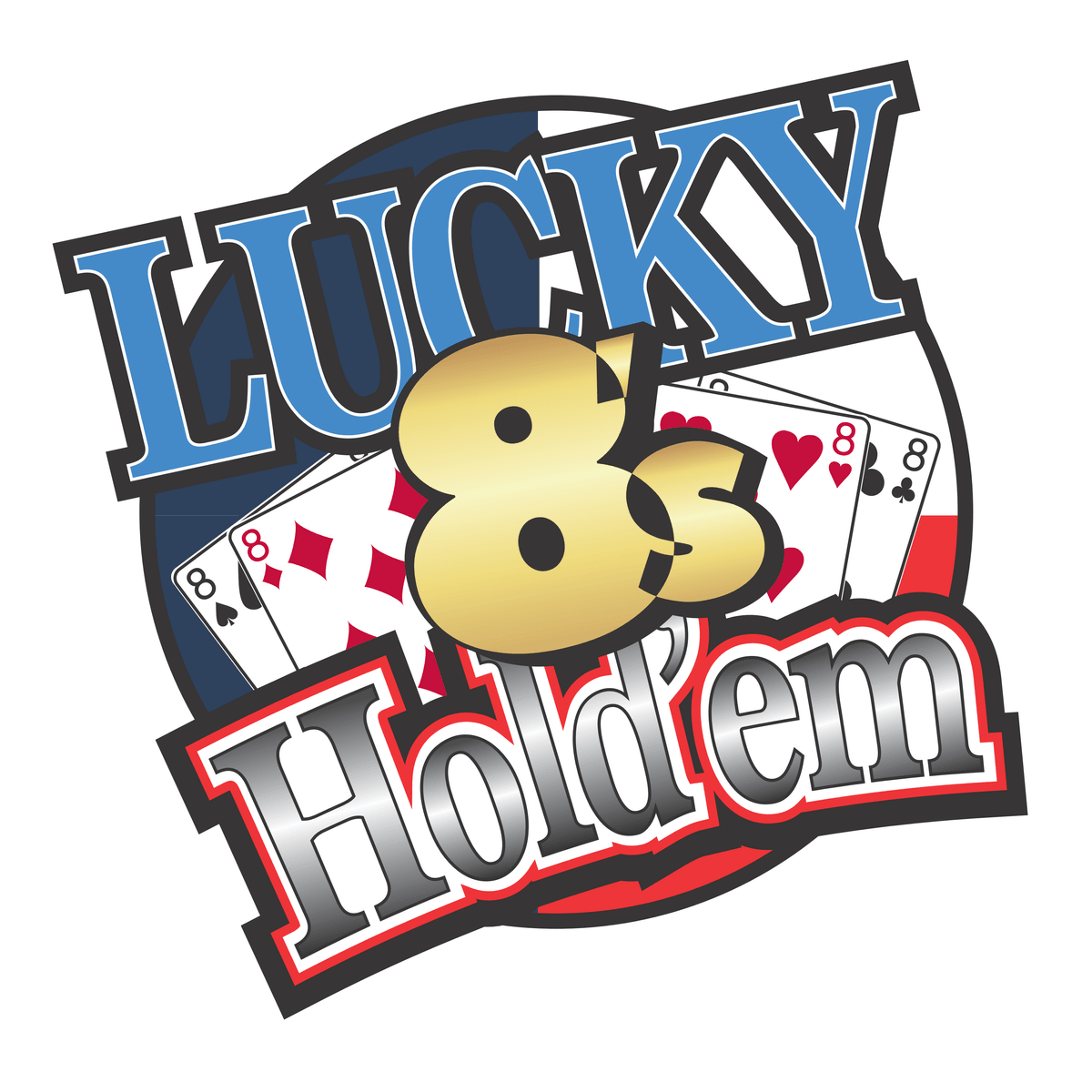 logo lucky 8s holdem logo