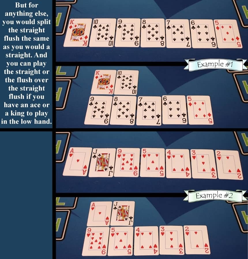 This picture is an example of a Straight Flush