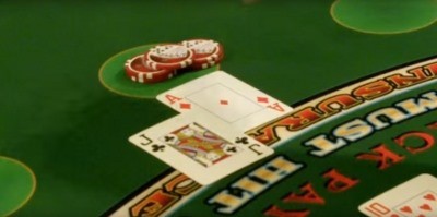 The Player has blackjack and bet is paid The Player has blackjack and bet is paid