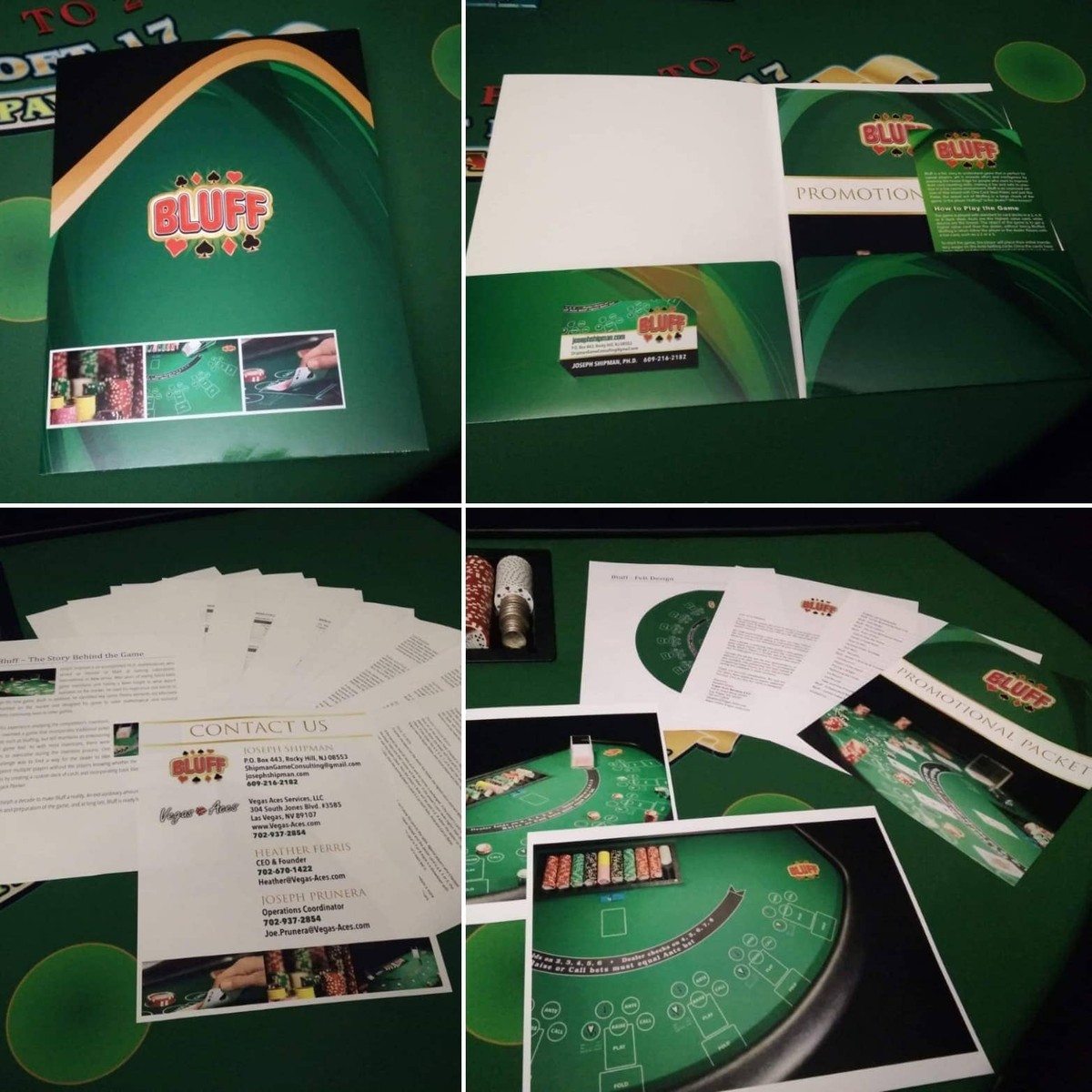 A printed Field Trial Promotion Packet